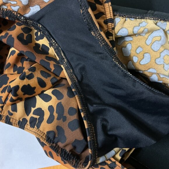 Miraclesuit Rialto Leopard Sweetheart Neck Shirred One Piece Swimsuit US 14 - Picture 7 of 7